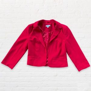dELiA*S Red Cropped Blazer | Size M